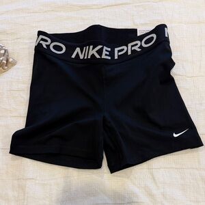 Nike Pro Women's Black Athletic Shorts
